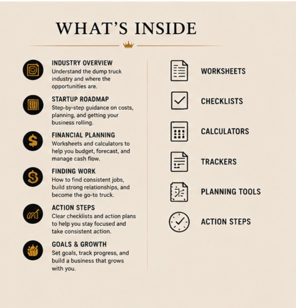 Haul Your Way to Success Workbook