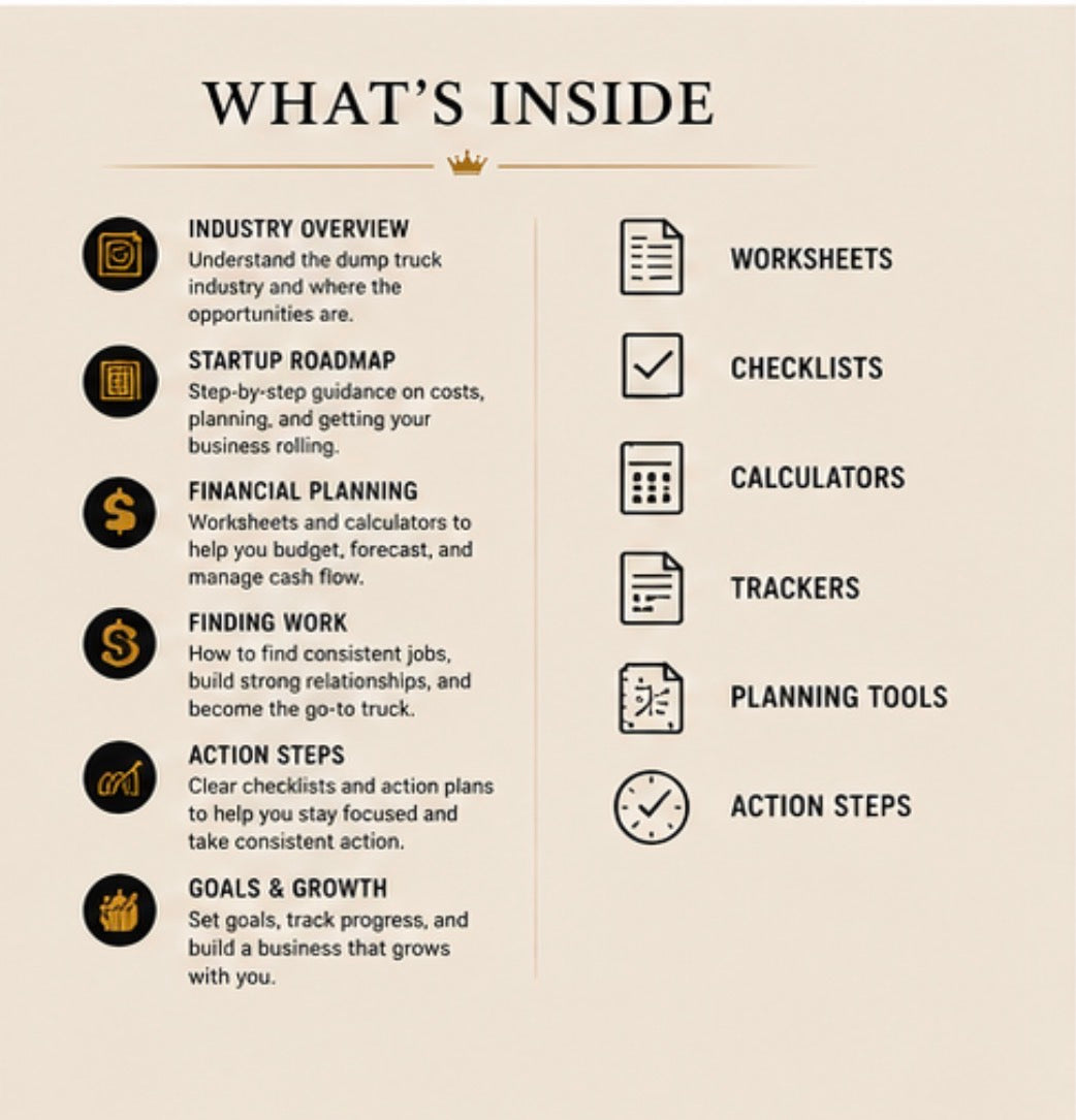 Haul Your Way to Success Workbook