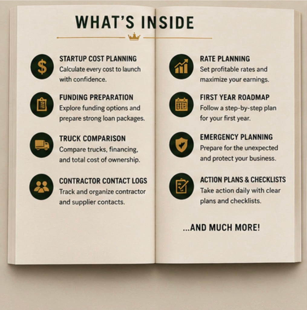 Haul Your Way To Success Startup Blueprint