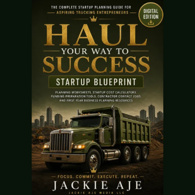 Haul Your Way to Success Startup Blueprint (Digital Edition)